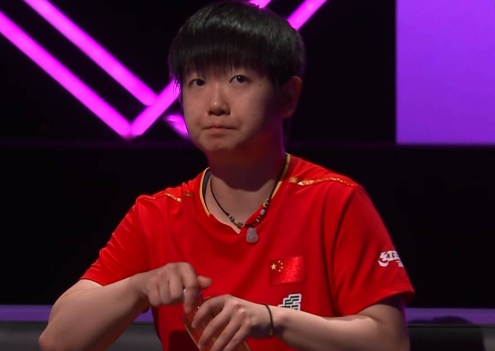 势孙颖莎保, 领先, 不多